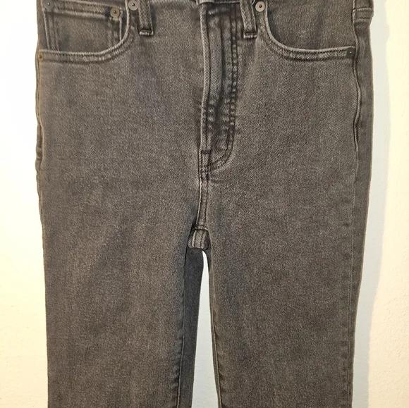Madewell Womans Gray Jeans Waist Size 24 - Picture 3 of 14